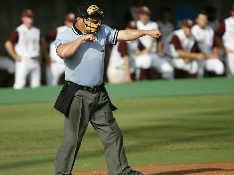 Softball umpire